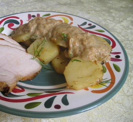 Quick Sauteed Potatoes with Milky Sauce