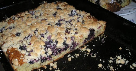 Raspberry Ricotta Buckle 