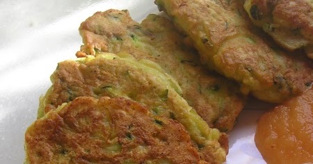 Ricotta Zucchini pancakes