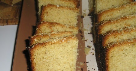 Sesame Seed Pound Cake from Lauren Chattman
