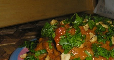 Spicy Peanut Stew With Ginger and Tomato 