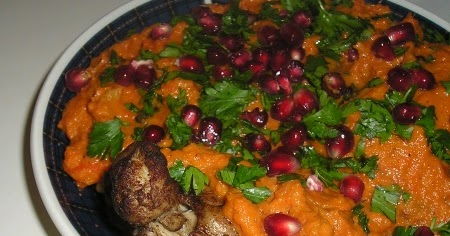 Sweet-and-Sour Chicken Thighs with Carrot Puree