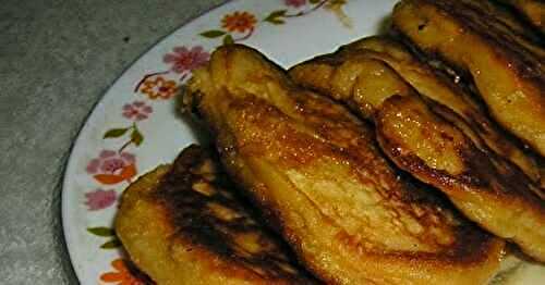 Sweet Potato Pancakes Made With Leftover Mashed Sweet Potatoes