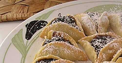 Tender Flaky hamantaschen with Prune Filling