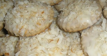 Vanilla Cream Cheese Cookies with Toasted Coconut and Spices