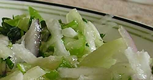 White radish salad