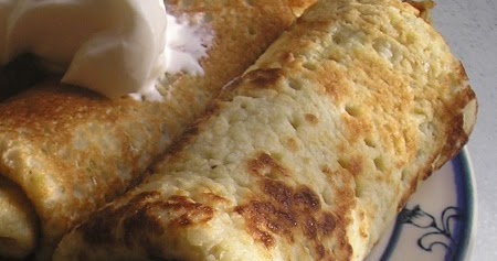 Zucchini crepes