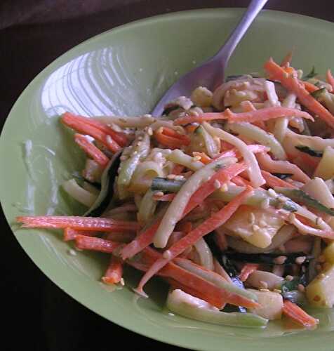 Light Asian Crabmeat Salad