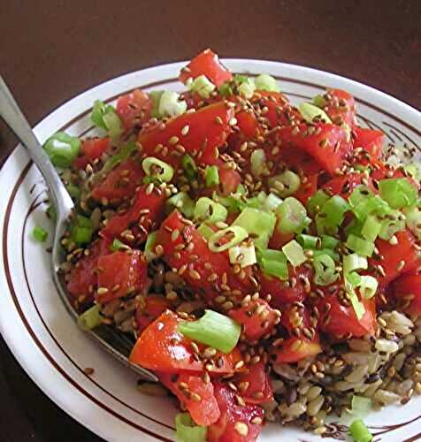 Mock Chirashi Rice Salad