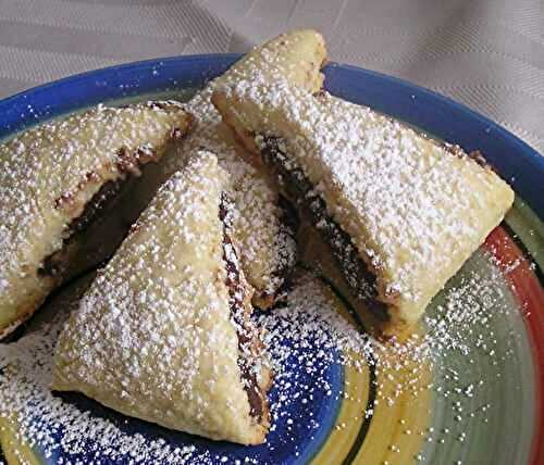 Chocolate-Filled Triangles (Easy Hamantaschen)