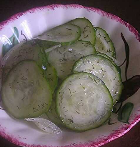 New York Deli Cucumber Salad
