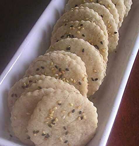 Cookies out of Brine (Eggless)