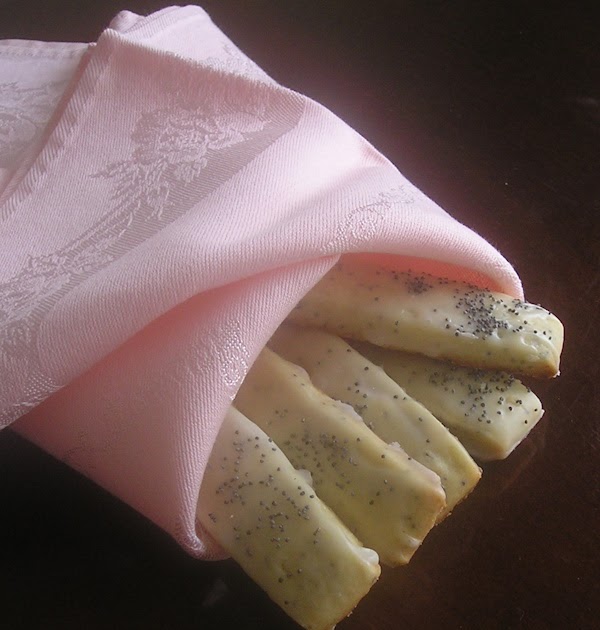 Poppy Seed Cookie Sticks