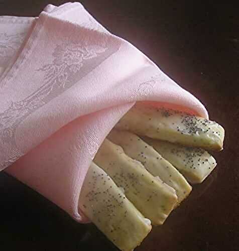 Poppy Seed Cookie Sticks