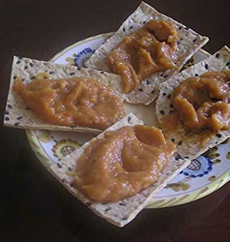 Eggplant Tomato Pate with Chicken Fat (Mildly Spiced)