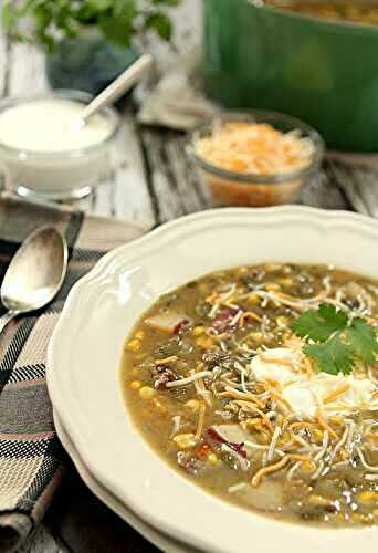 American Indian Green Chile Stew
