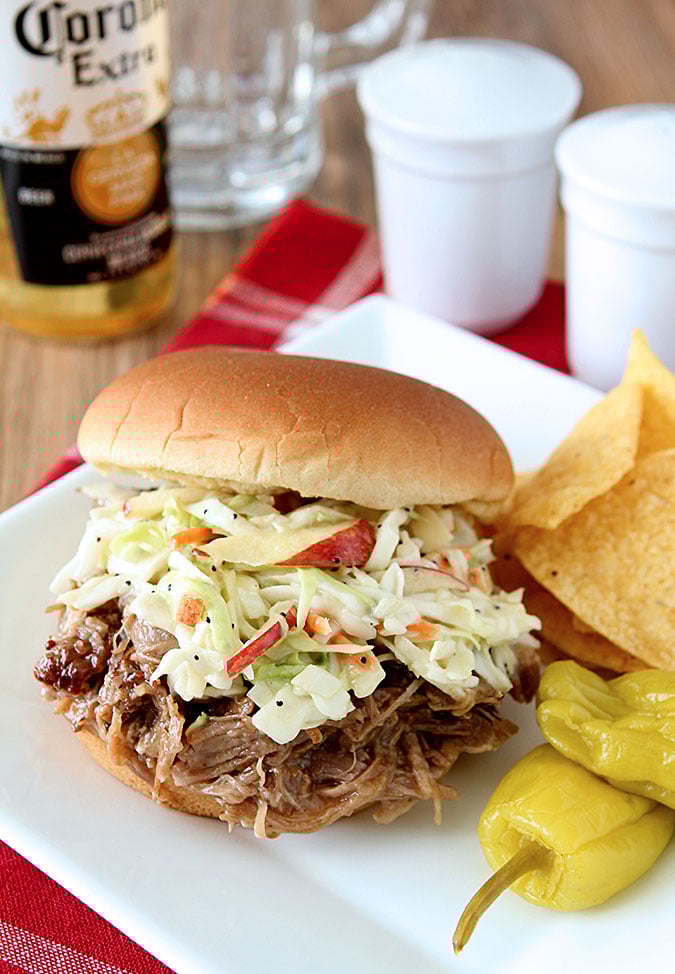 Apple Cider & Brown Sugar Pulled Pork Barbecue