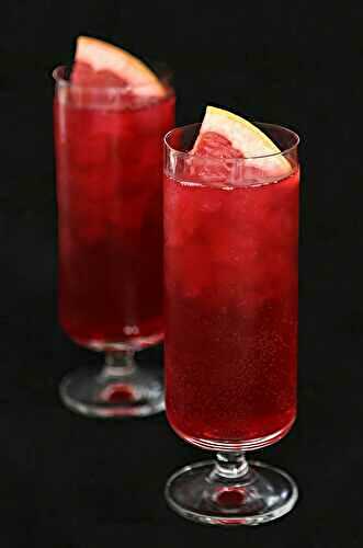 Blood Orange and Pomegranate Punch