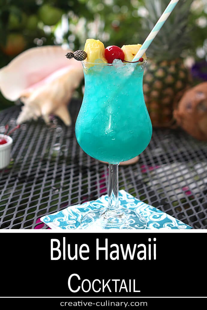 Blue Hawaii Cocktail