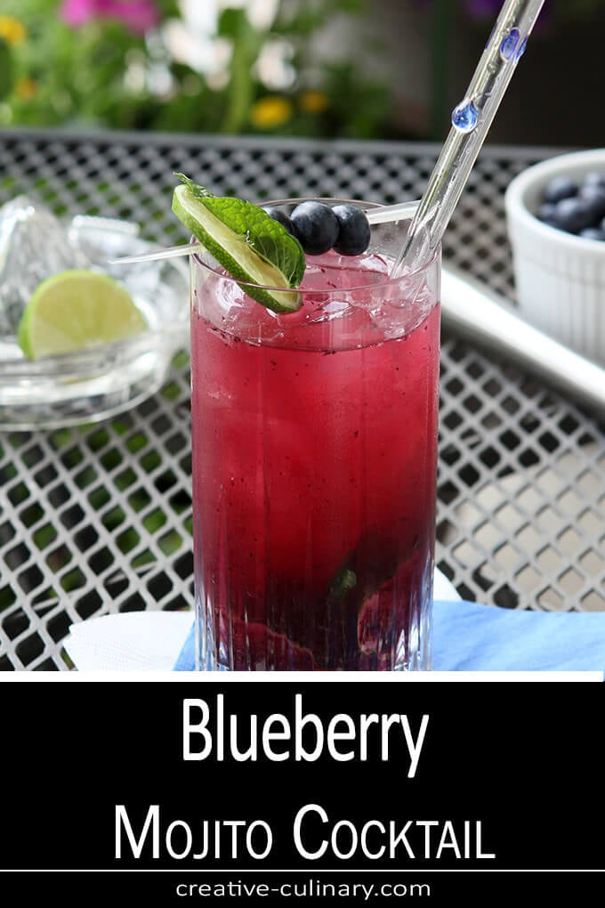 Blueberry Mojito