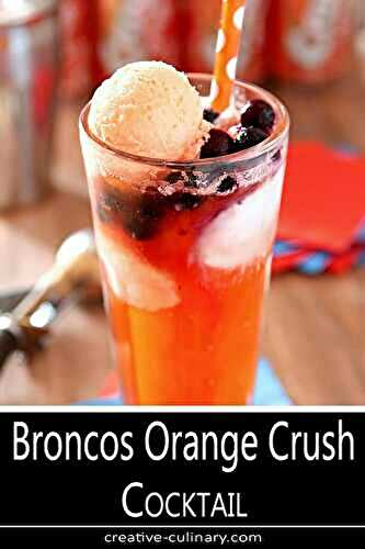 Broncos Orange Crush Cocktail