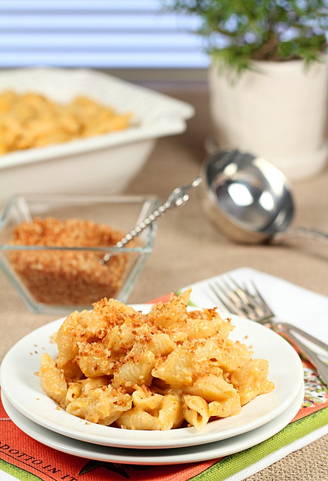 Butternut Squash Macaroni and Cheese for #Waunstrong Wednesday