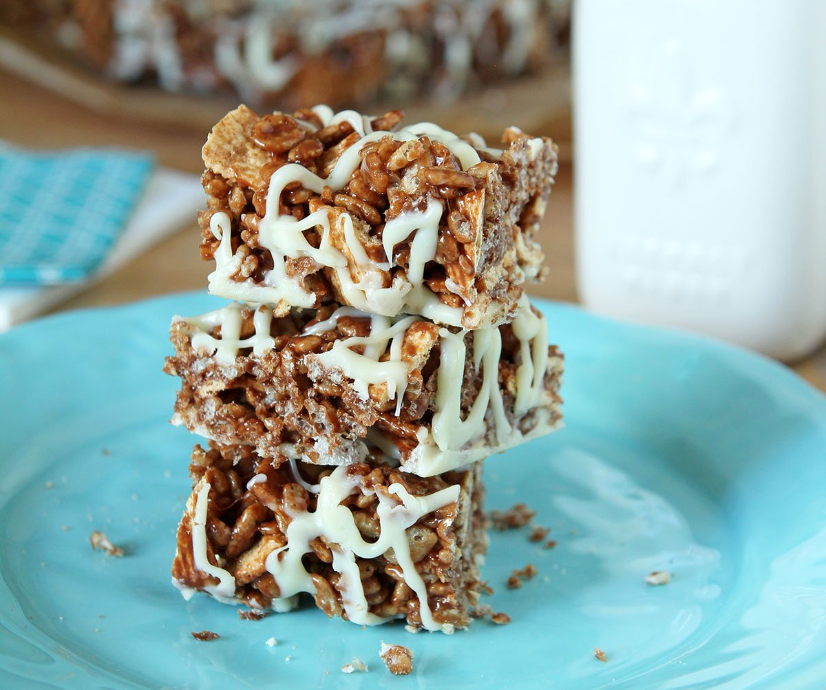 Cappuccino Rice Krispie Treats