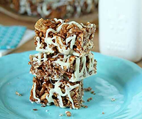 Cappuccino Rice Krispie Treats