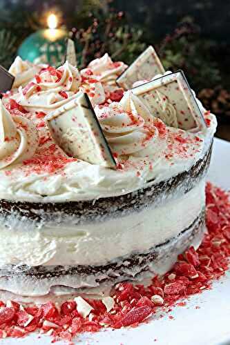 Chocolate Cake with Peppermint Buttercream Frosting