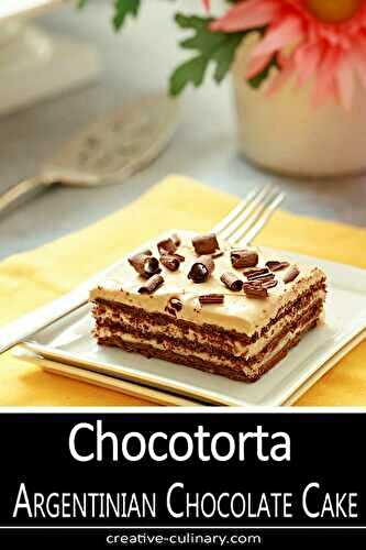 Chocotorta - Argentinian Chocolate Cake