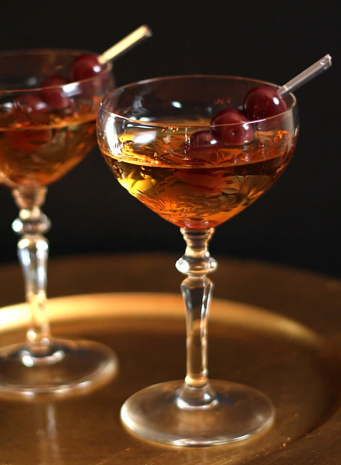 Classic Manhattan Cocktail