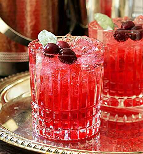 Cranberry Sage Cocktail