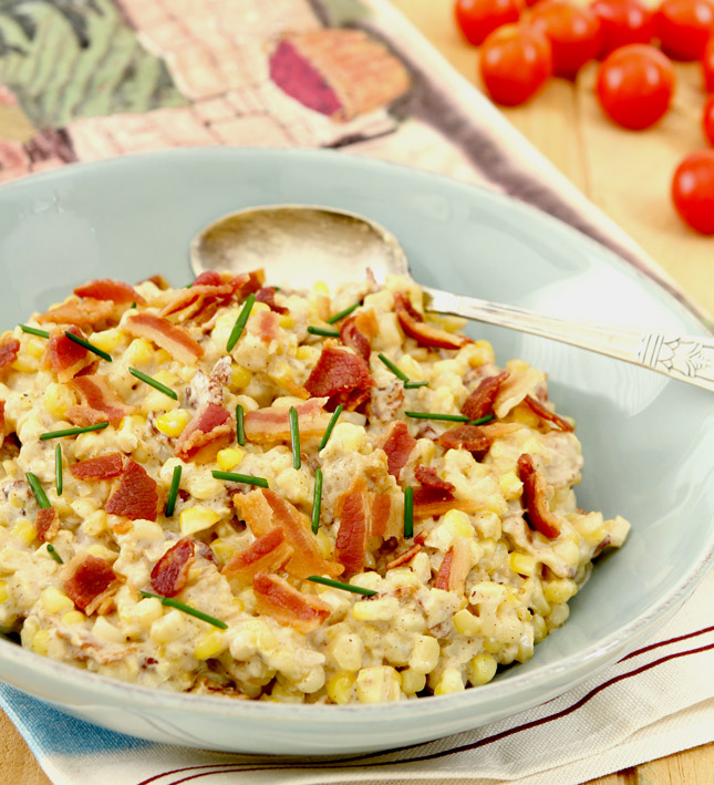 Creamed Corn with Bacon