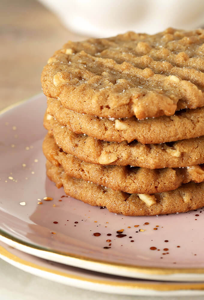 Flourless (Gluten Free) Peanut Butter Cookies