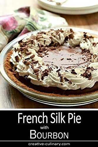 French Silk Pie with Bourbon
