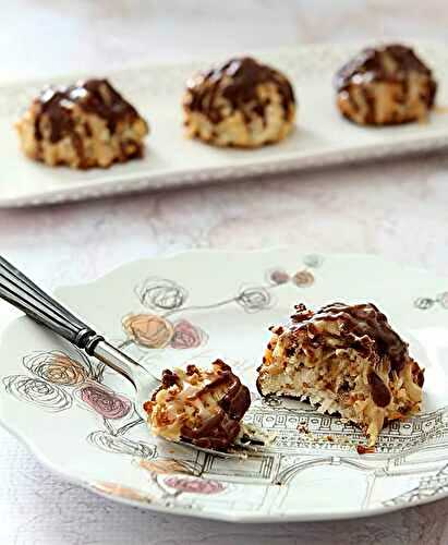 German Chocolate Macaroons