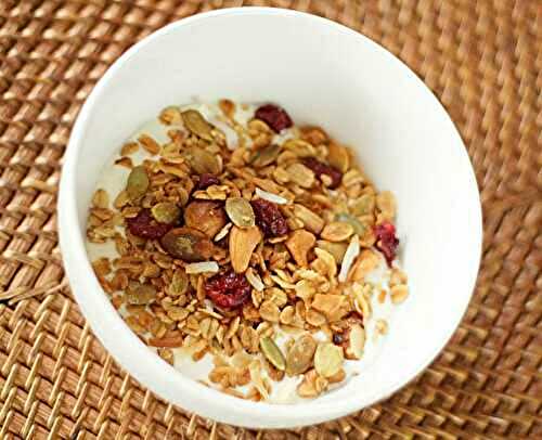 Granola with Mixed Nuts and Coconut – Bon Appetit RSVP