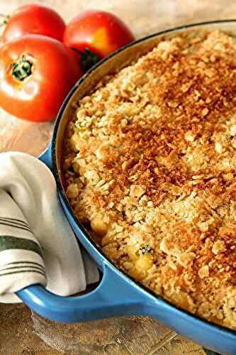 Hatch Green Chile Macaroni and Cheese