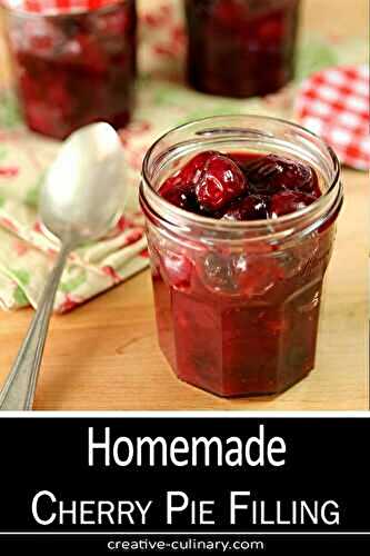 Homemade Cherry Pie Filling