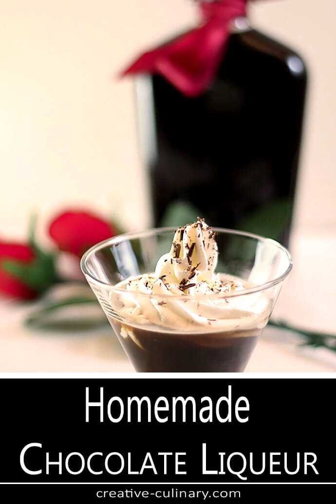 Homemade Chocolate Liqueur