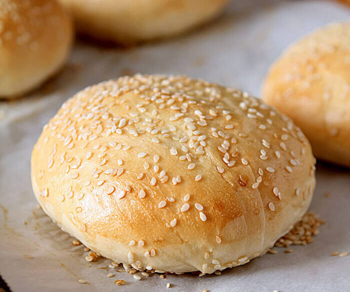 Homemade Hamburger Buns