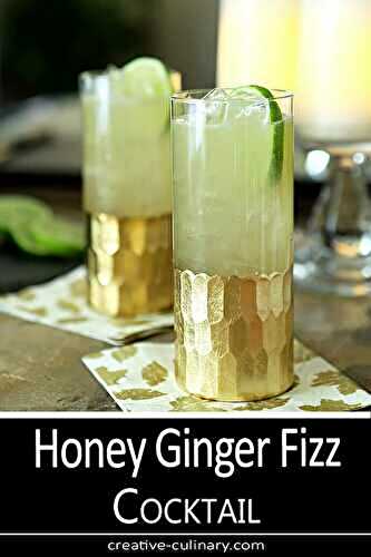 Honey Ginger Fizz