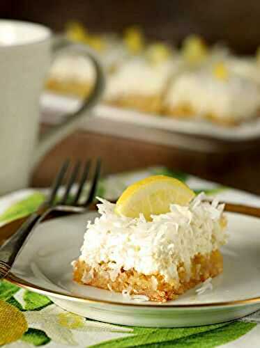 Lemon Coconut Bars