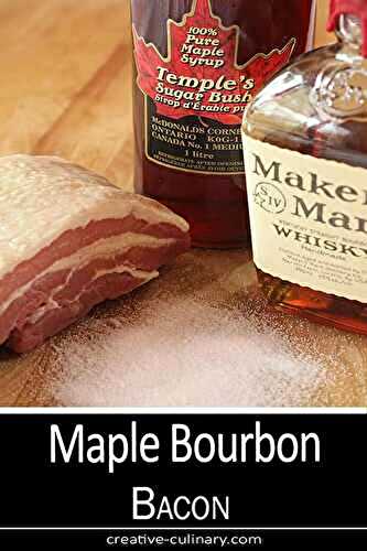 Maple Bourbon Bacon Home Cured