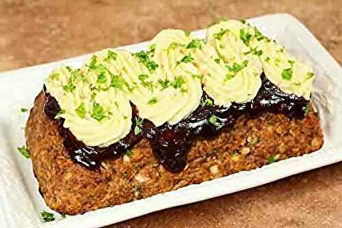Meatloaf with Roasted Garlic Mashed Potatoes – From My Family to Yours for #FBS4Sandy