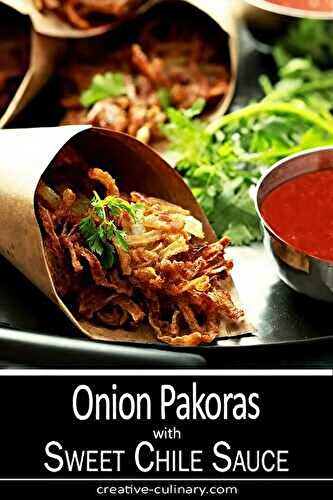 Onion Pakoras (Indian Onion Fritters)