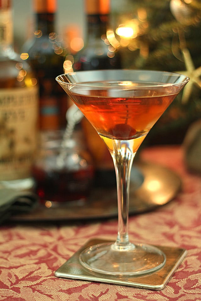 Perfect Manhattan Cocktail