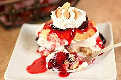 Plum Shortcake with Spiked Chantilly Cream