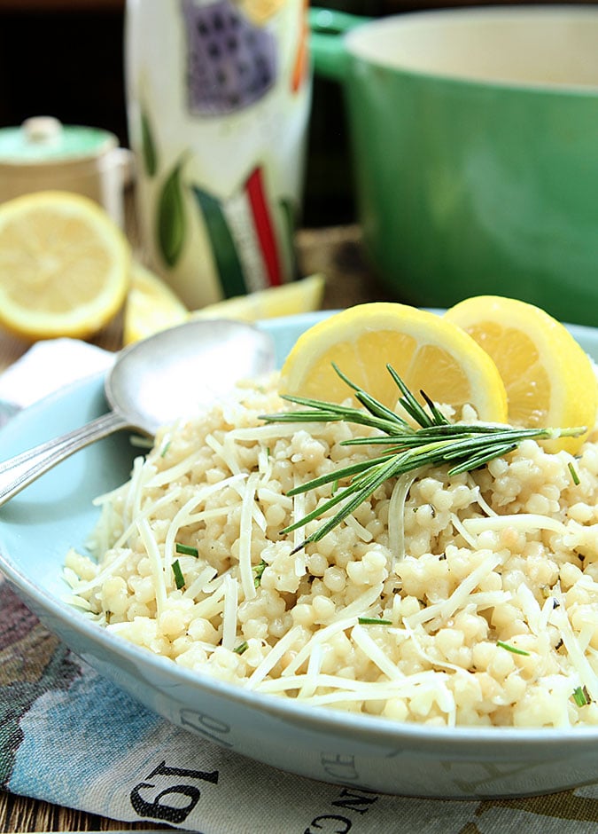 Rosemary Parmesan Couscous
