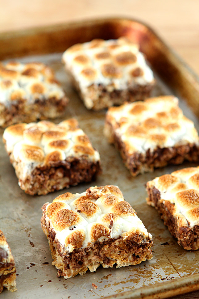 S’Mores Rice Krispie Treats